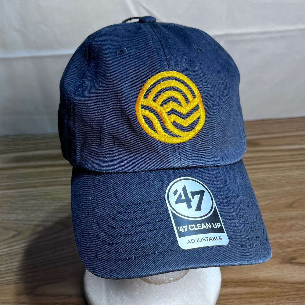 47 Brand Sun Outdoors Clean Up Hat Navy Blue Adjustable Strapback Dad Cap OSFA